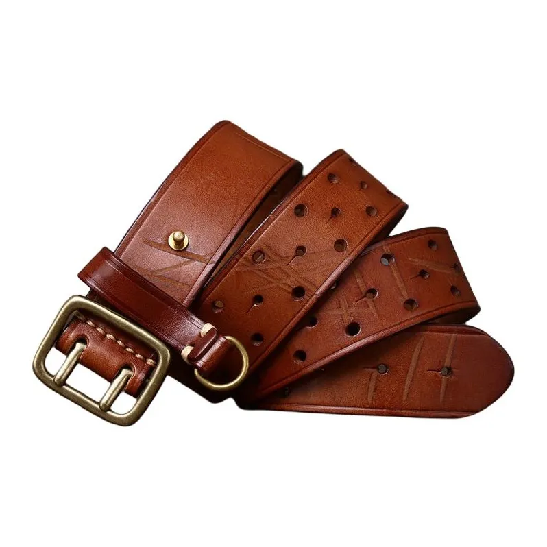 JEANSWEST Cow Leather Belts Men's 3.8CM-6