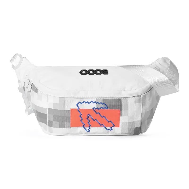 COEXISTENCE Polyester Backpack Basketball Bag Tubas Unisex White-20