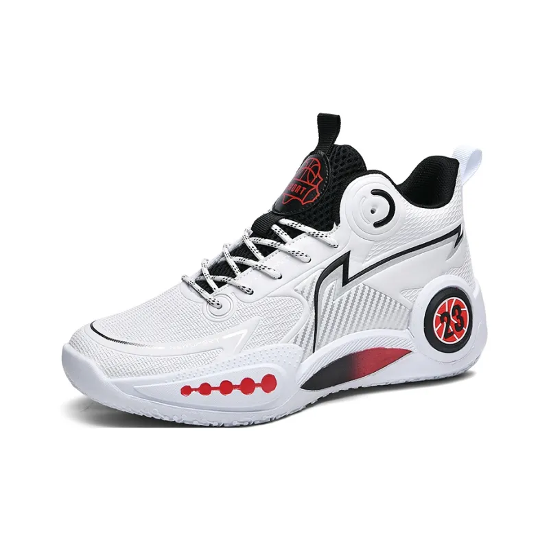 TONYBEAR Mid Top Basketball Shoes Unisex-6