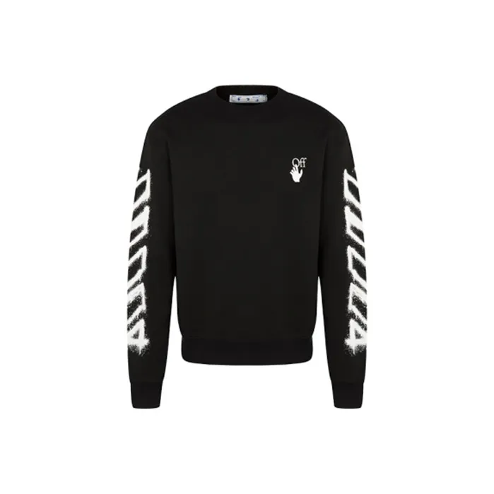 OFF-WHITE FW21 Sweatshirts Men Black-0