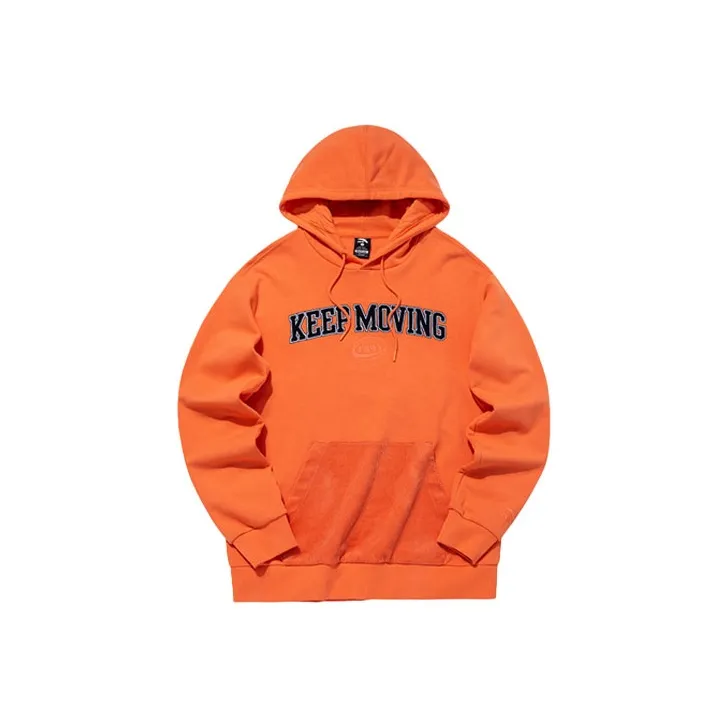 Anta Life Collection Sweatshirt Men's Pink Wax Orange-0