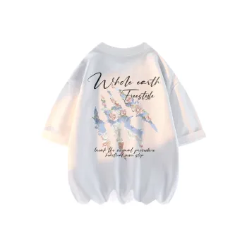 WHOLE EARTH T Shirt Summer Unisex