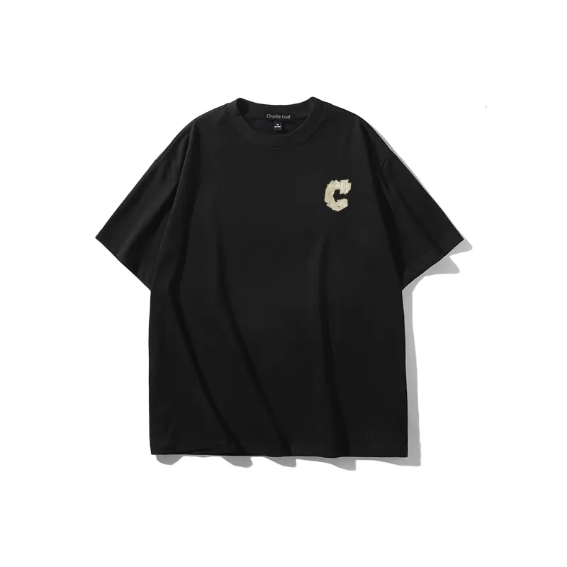 CHARLIE GOLF T Shirt Unisex Black-1