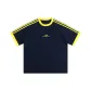 Navy Blue & Yellow Stripes