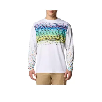 Columbia PFG Terminal Tackle Bentley T Shirt Men's White