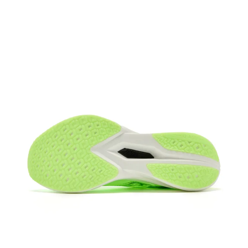 QIAODAN Swift 3PRO Running Shoes Men Low Top Flying Shadow Green Jordan White-4