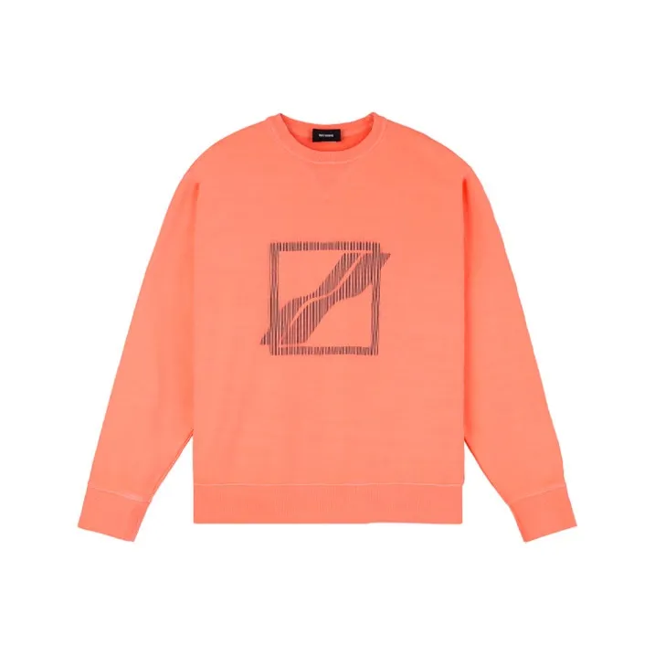 WE11DONE Sweatshirts Unisex Orange-0
