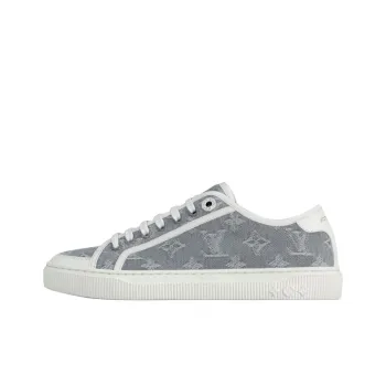 LOUIS VUITTON Lagoon Sneaker 25ss Spring Summer, Cookie Shoes Low Top Canvas Shoes Women's Gray