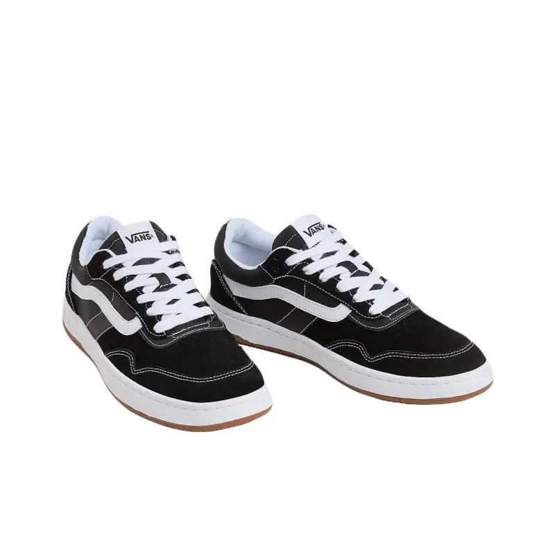 Vans Cruze 3.0 Anti Slip Wear Resistant Low Top Skateboard Shoes Unisex Black-2