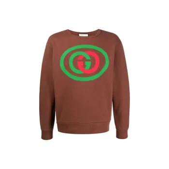GUCCI Sweatshirts Men Brown