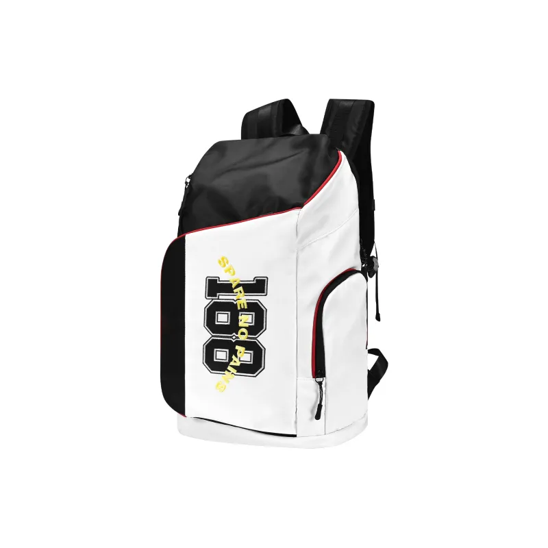 8atheist Sparenopains X DRA Collaboration Polyester Basketball Bag Backpack Large Size Unisex White-14