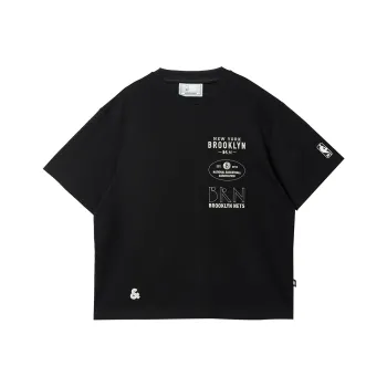 JACK JONES· x NBA T Shirt Men's E40 Black