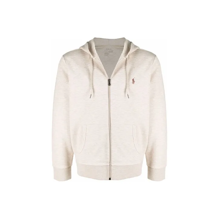 Polo Ralph Lauren Logo-embroidered Zip-up Hoodie-0