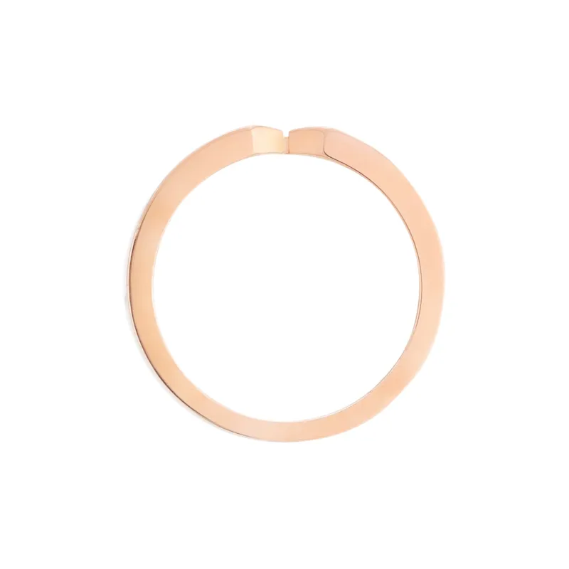 Chaumet Triomphe De Chaumet Rose Gold Rings Unisex-1