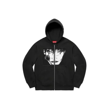 Supreme The Crow Zip Up Hooded Sweatshirt