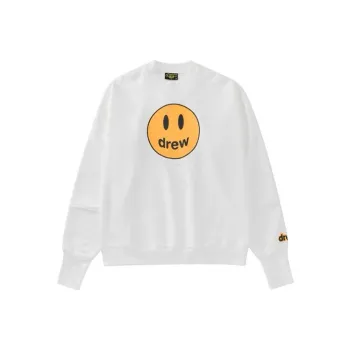 Drew House Smiley Collection Sweatshirt Unisex White
