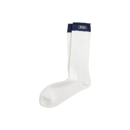 Polo Ralph Lauren SS24 Knee-High Socks Men's 1 Pack Nautical Blue