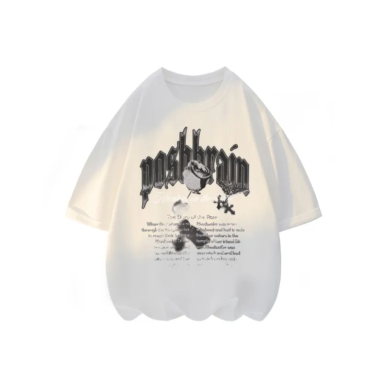Poshbrain T Shirts Unisex-4