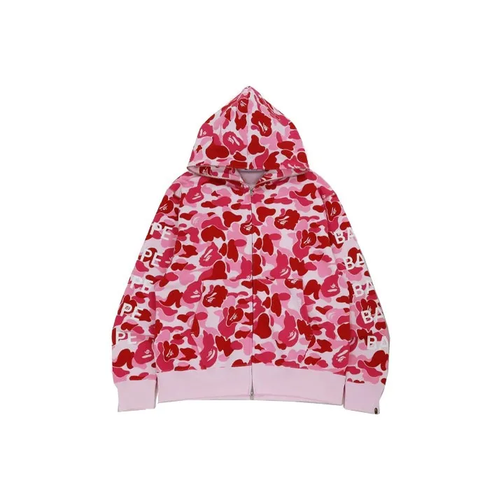 Bape Big Abc Camo Relaxed Fit Full Zip Hoodie-2