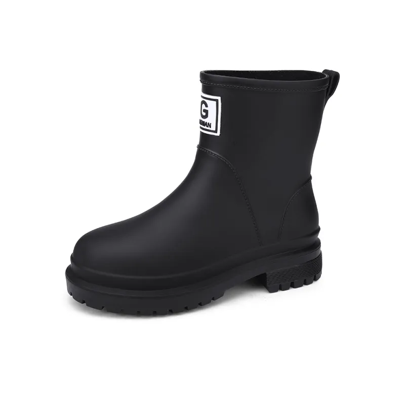 LONGYING Waterproof, Abrasion Resistant Cushioning Rain Boots Women's-7