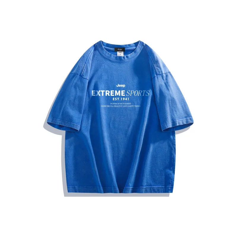 Jeep Drop Shoulder Sleeve T Shirt Unisex-9