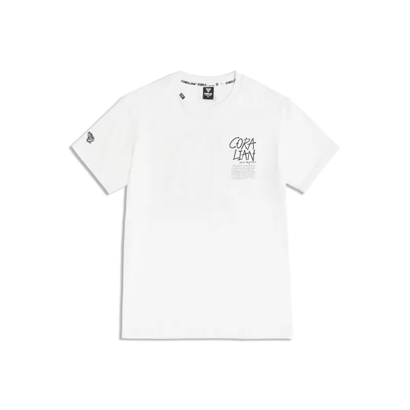 CORALIAN RUNOFF T-Shirt Unisex White-0