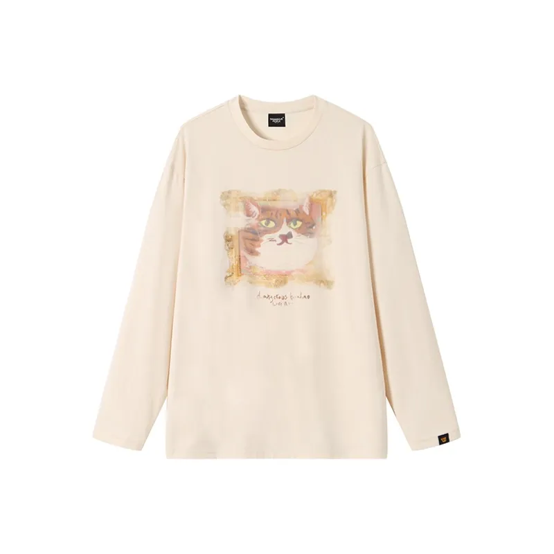 DANGEROUSPEOPLE T Shirts Unisex Beige Yellow-0