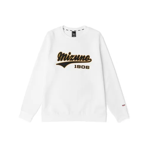 Mizuno Baseball Series Sweatshirts Unisex White