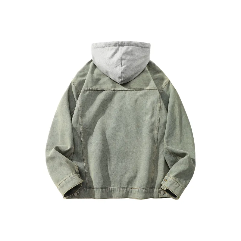 Tre Club Denim Jacket Unisex Yellow Mud-1