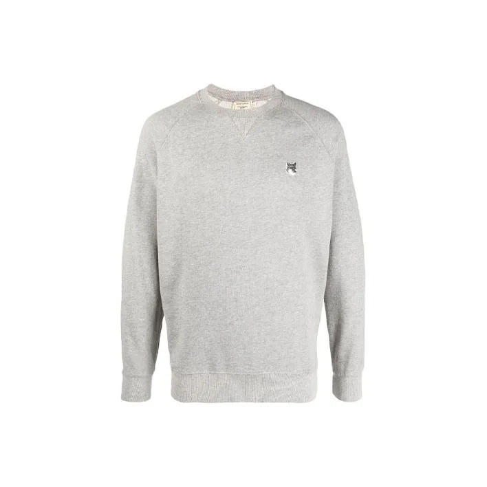 Maison Kitsune Sweatshirts Men Gray-0