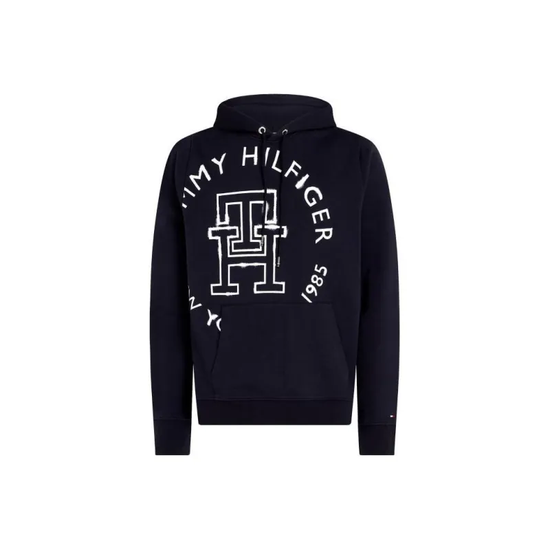 Tommy Hilfiger Logo print Cotton Hoodie-0