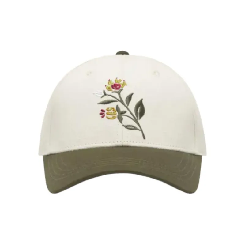 LES DEUX Cotton Baseball Caps Unisex White-1