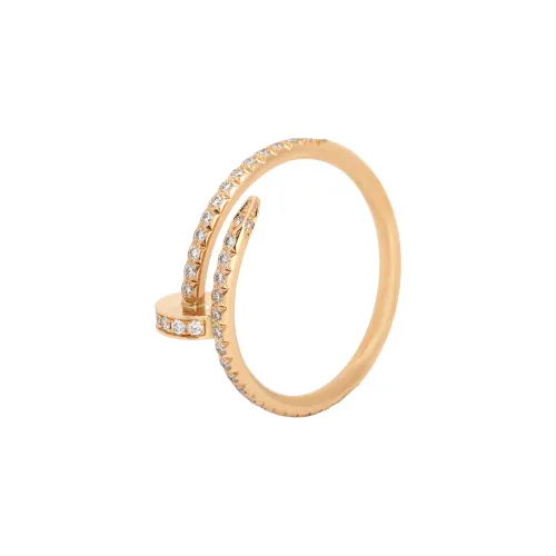 Cartier 18K Yellow Gold Small Juste Un Clou Diamond Ring