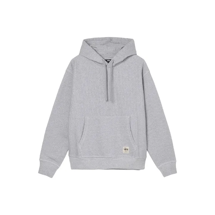 Stussy Contrast Stitch Label Hoodie-0