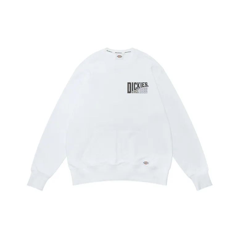 Dickies Crew Neck Regular Sweatshirt Men's White-0