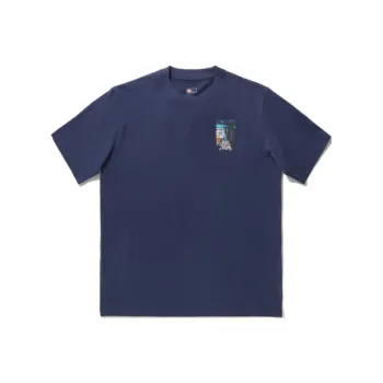 LiNing T Shirt Unisex Dark Ship Blue
