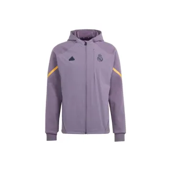 Adidas Real Madrid Designed For Gameday Full Zip Hoodie