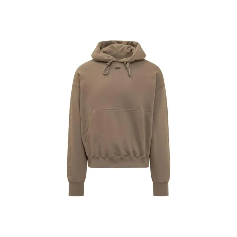 OFF WHITE Off Stitch Cotton Hoodie-0