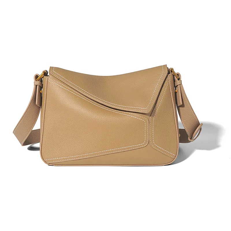 H YXIANG Cow Leather Shoulder Bag Women's Multicolor-8
