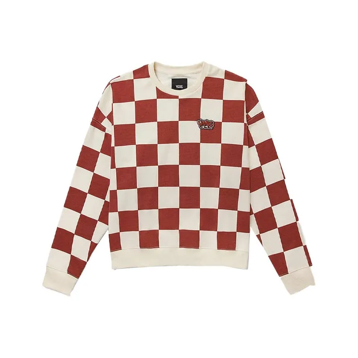 Vans Grid CrewNeck Pullover Red-0