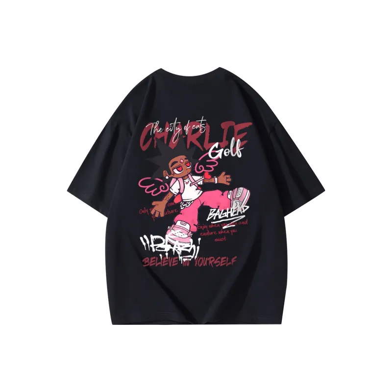 CHARLIE GOLF T-Shirt Unisex Black-0