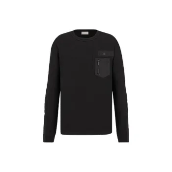 DIOR x Sacai FW21 Sweatshirt Men's Black