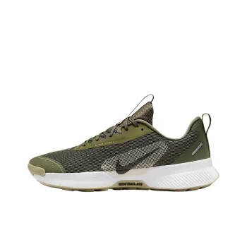 Nike Juniper Trail 3 Low Top Running Shoes Men's Olive/Khaki/White