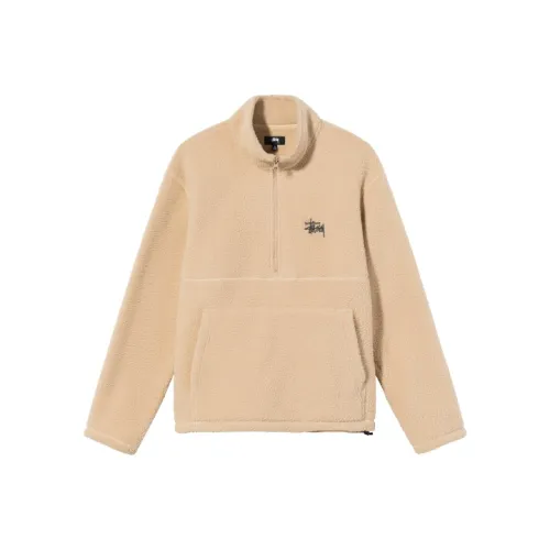 Stussy Half Zip Mock Neck