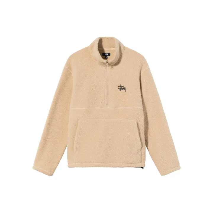 Stussy Half Zip Mock Neck-3