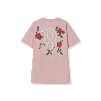 New Era x MLB T Shirt Unisex Pink