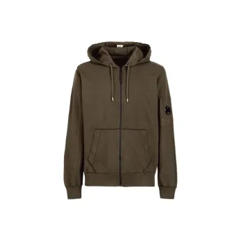 C.P.Company Light Fleece Zipped Hoodie