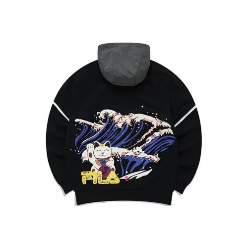 FILA FUSION TOKYO STUDIO Sweatshirt Men's Pitch Black