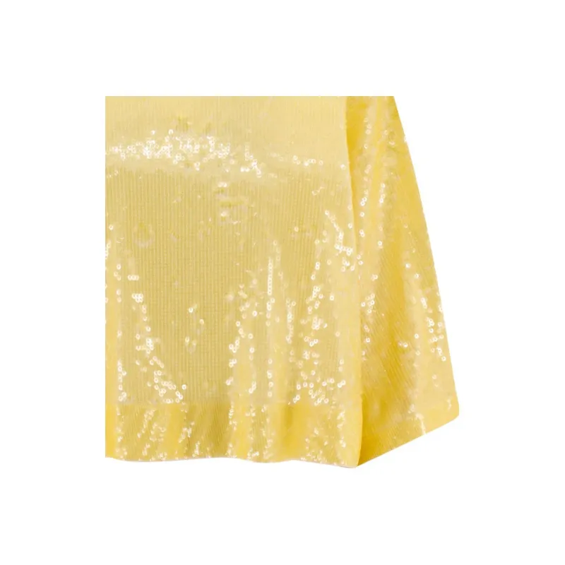 CELINE T Shirts Women's Yellow-4