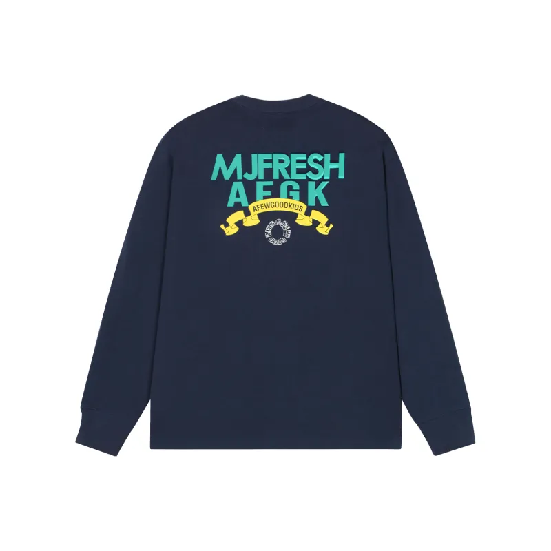 AFGK x MJFRESH Long Sleeved T Shirts Unisex-6